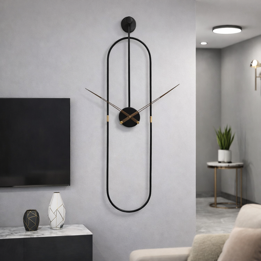 Grande Horloge Murale Décorative