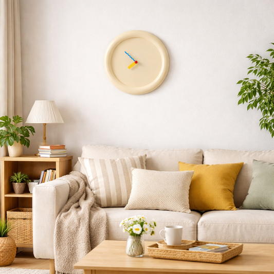 Horloge Murale Vintage – Élégance Rétro