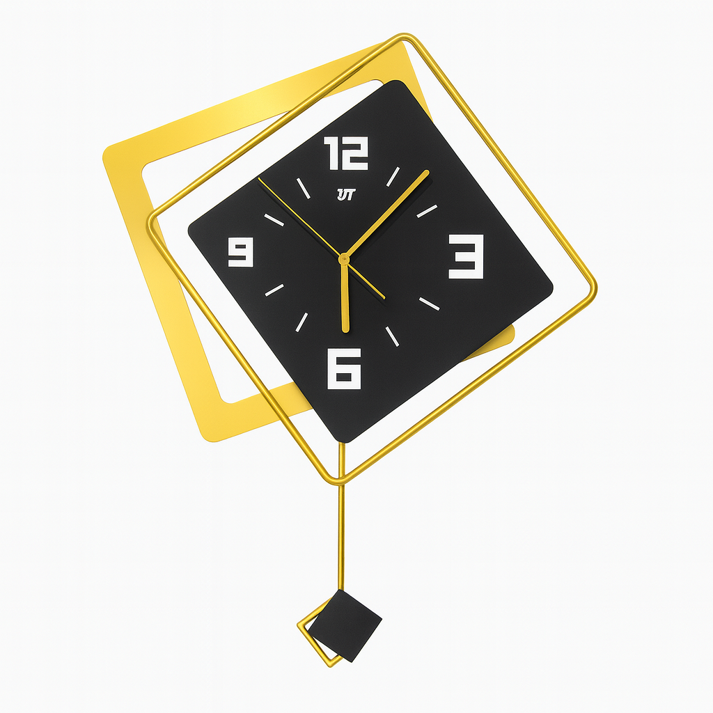 Horloge Murale 3D Design Moderne