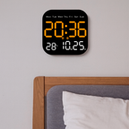Horloge Murale Digitale LED Moderne