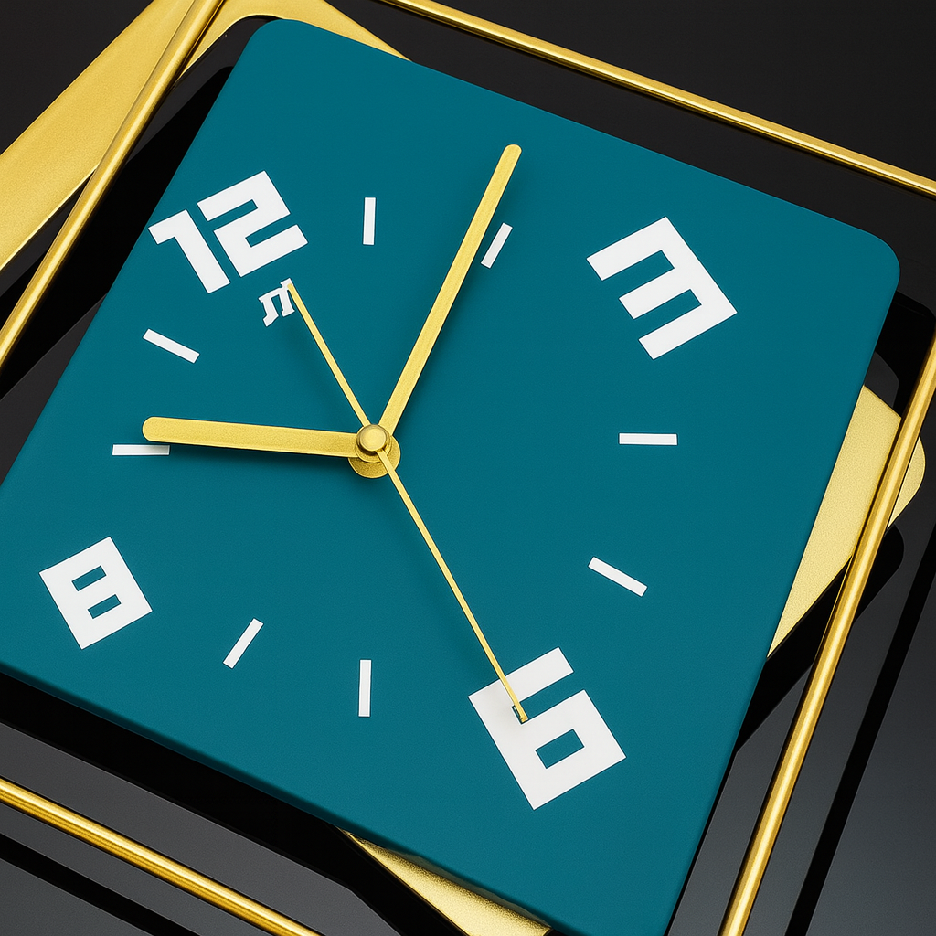 Horloge Murale 3D Design Moderne