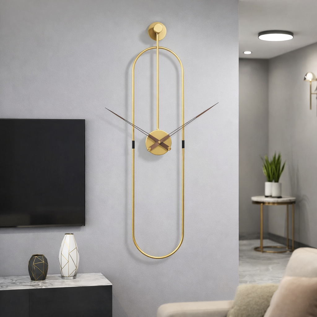 Grande Horloge Murale Décorative