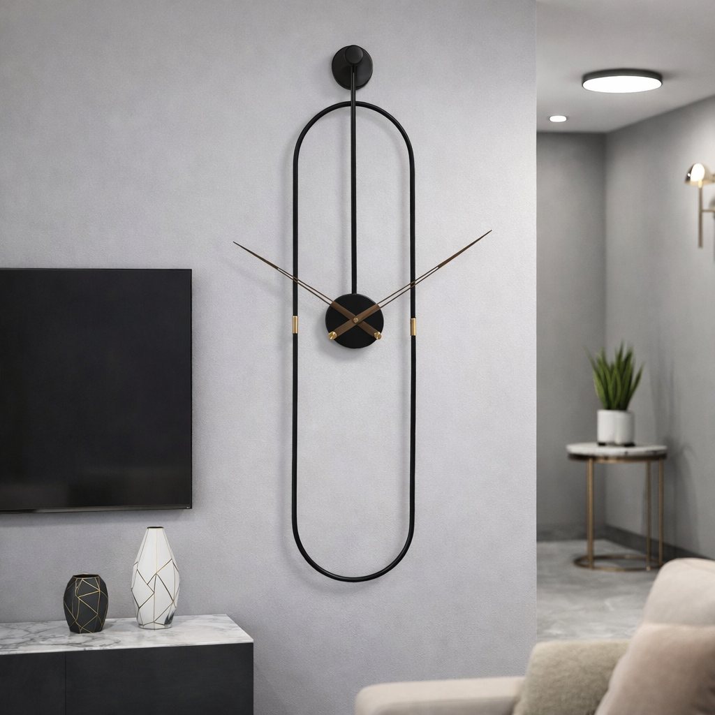 Grande Horloge Murale Décorative