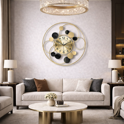 Grande Horloge Murale Design Contemporain