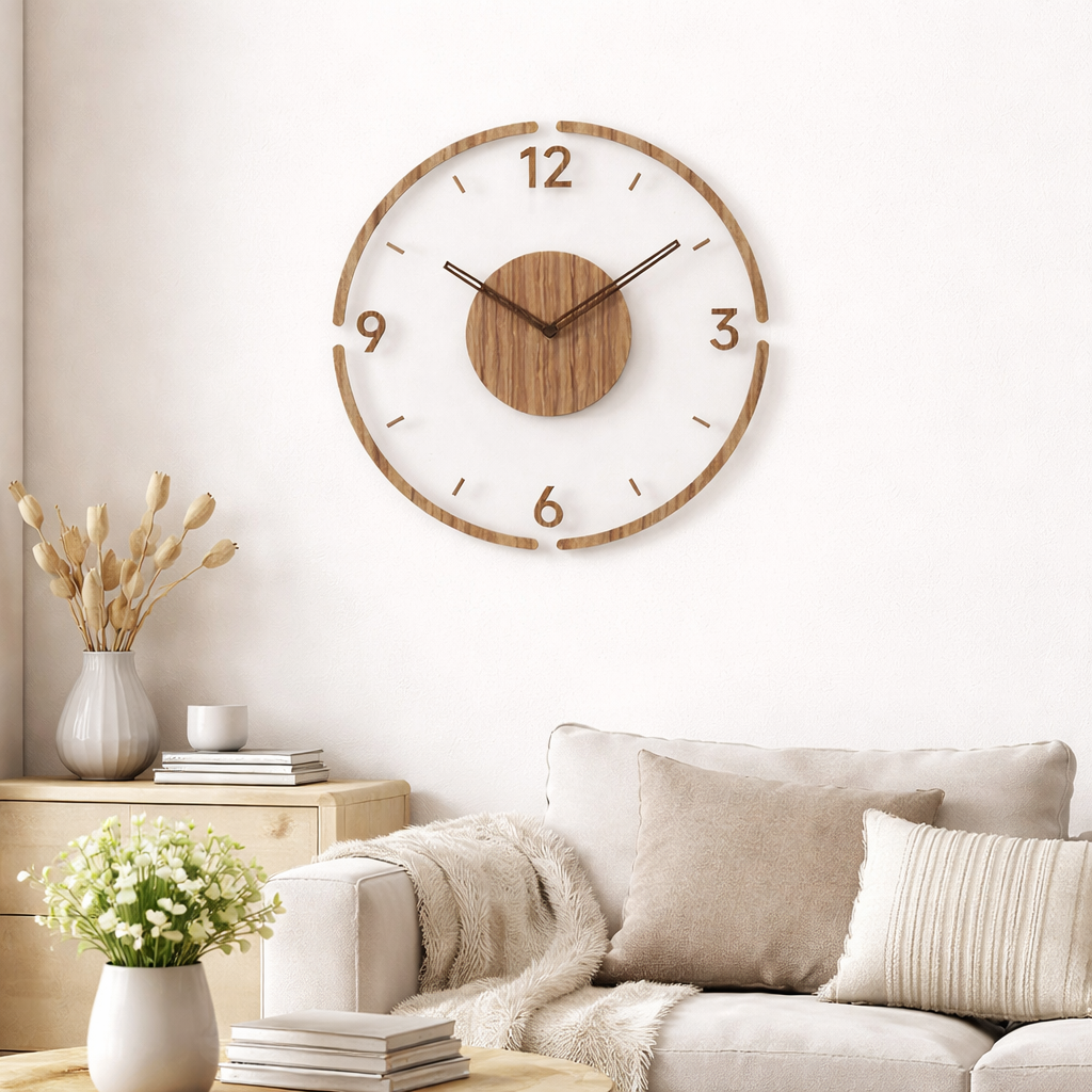 Horloge Murale Design Moderne Minimaliste