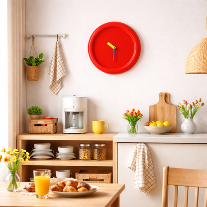 Horloge Murale Vintage – Élégance Rétro