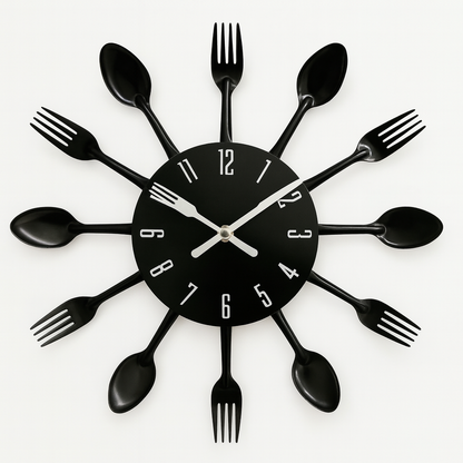 Horloge murale design cuisine