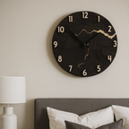 Horloge murale en bois design