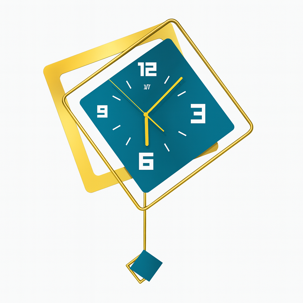 Horloge Murale 3D Design Moderne
