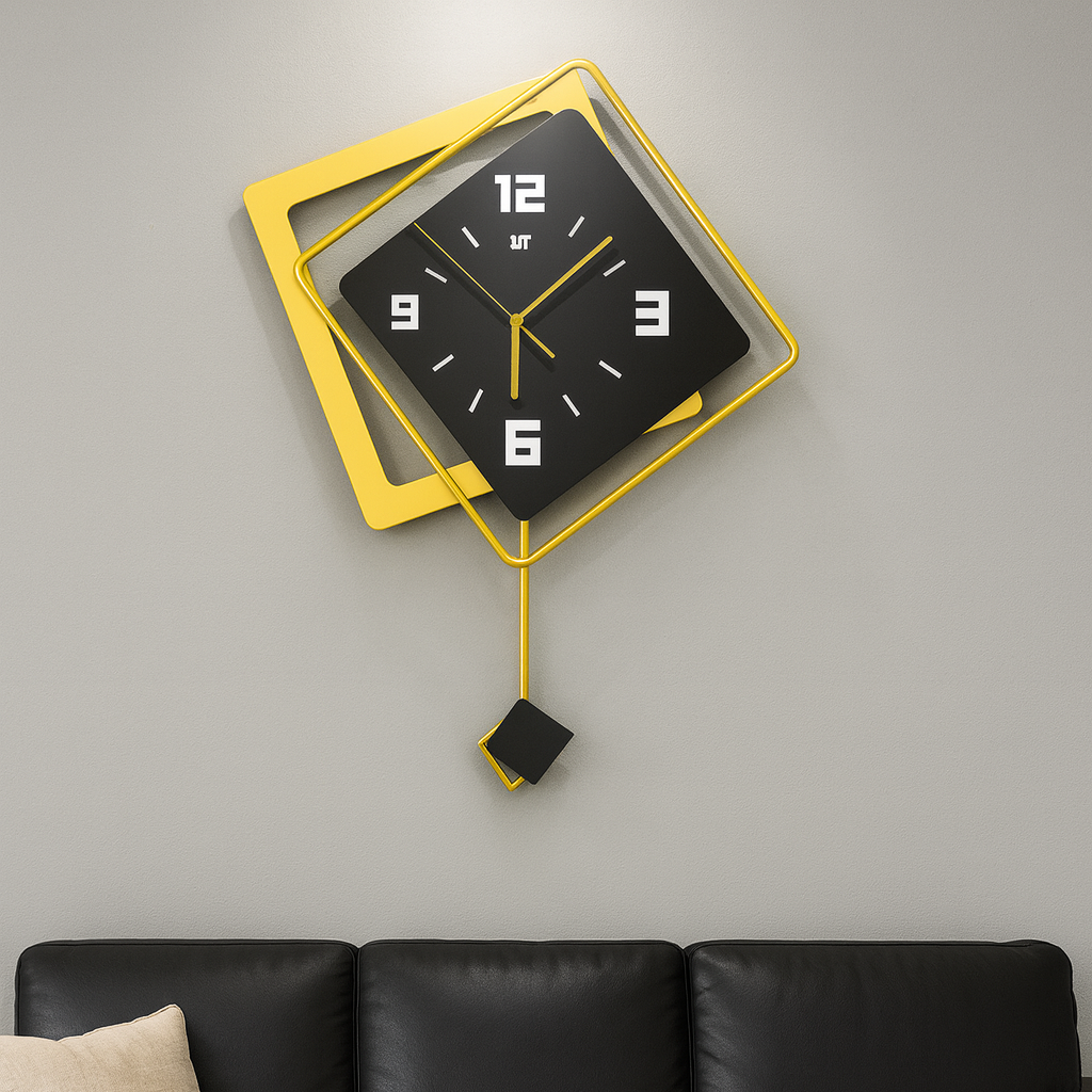 Horloge Murale 3D Design Moderne