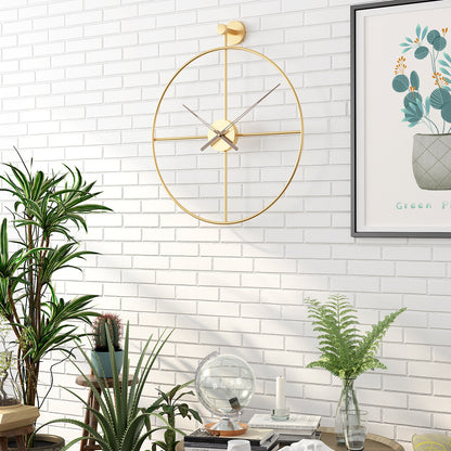 Grande Horloge Murale Design Moderne – Élégance Minimaliste