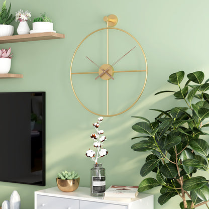 Grande Horloge Murale Design Moderne – Élégance Minimaliste