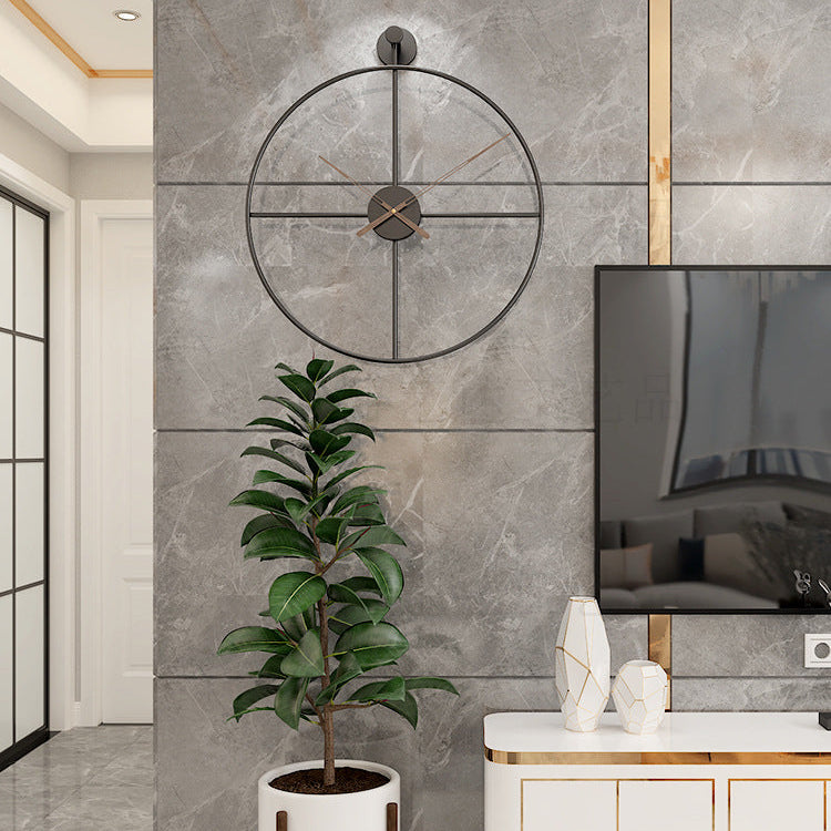 Grande Horloge Murale Design Moderne – Élégance Minimaliste
