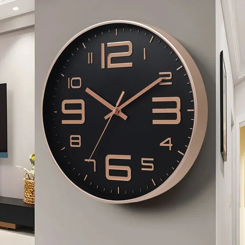 Horloge Murale Design Minimaliste et Silencieuse