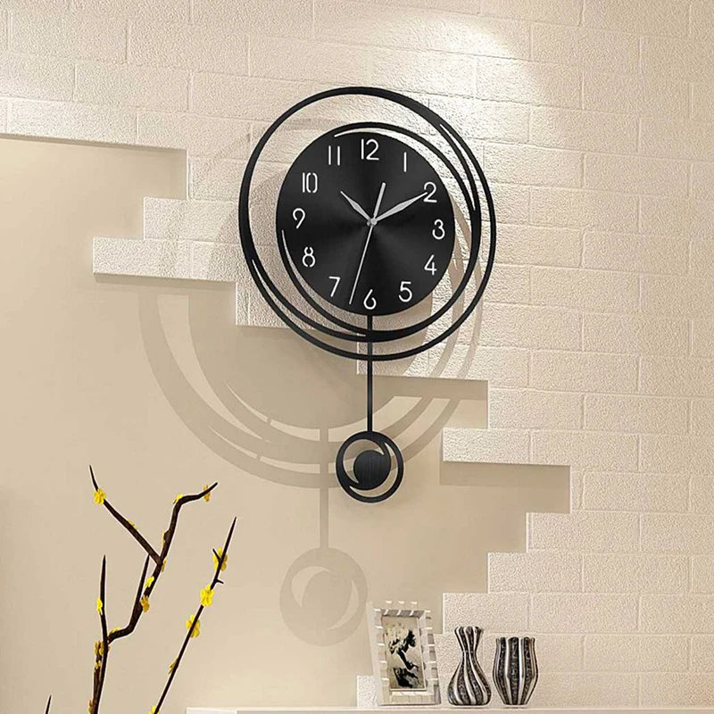Horloge murale design type pendule