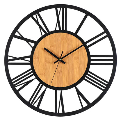 Horloge Murale Scandinave en Bois