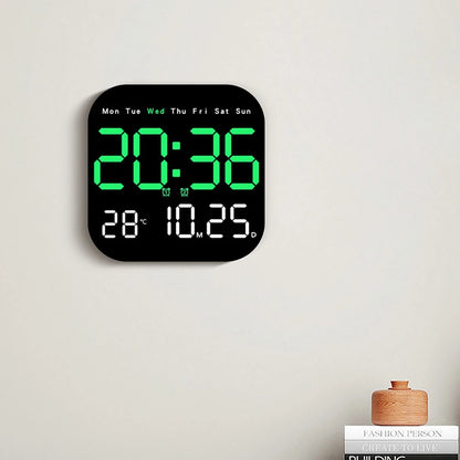 Horloge Murale Digitale LED Moderne