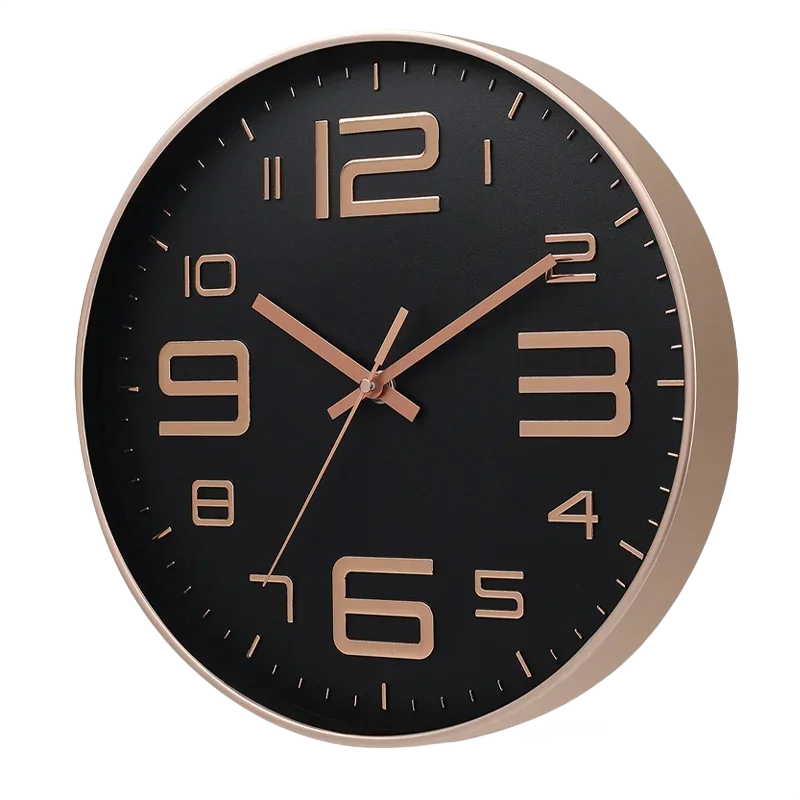 Horloge Murale Design Minimaliste et Silencieuse