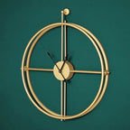 Grande Horloge Murale Design à Anneaux Sphériques