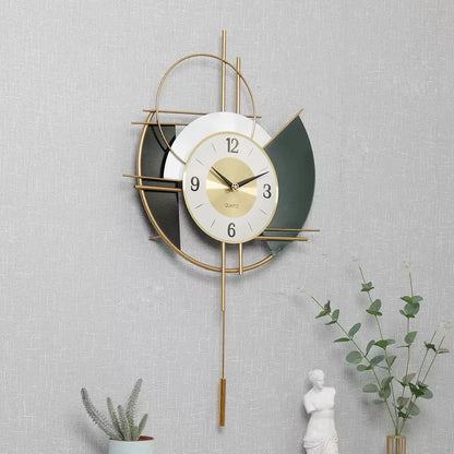 Grande Horloge Murale Design Nordique – Décoration  Luxe