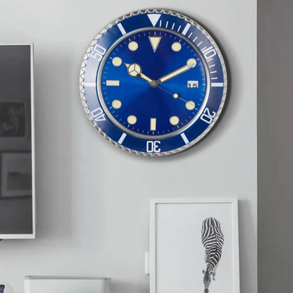 Grande Horloge Murale Design Européen – Design Luxe