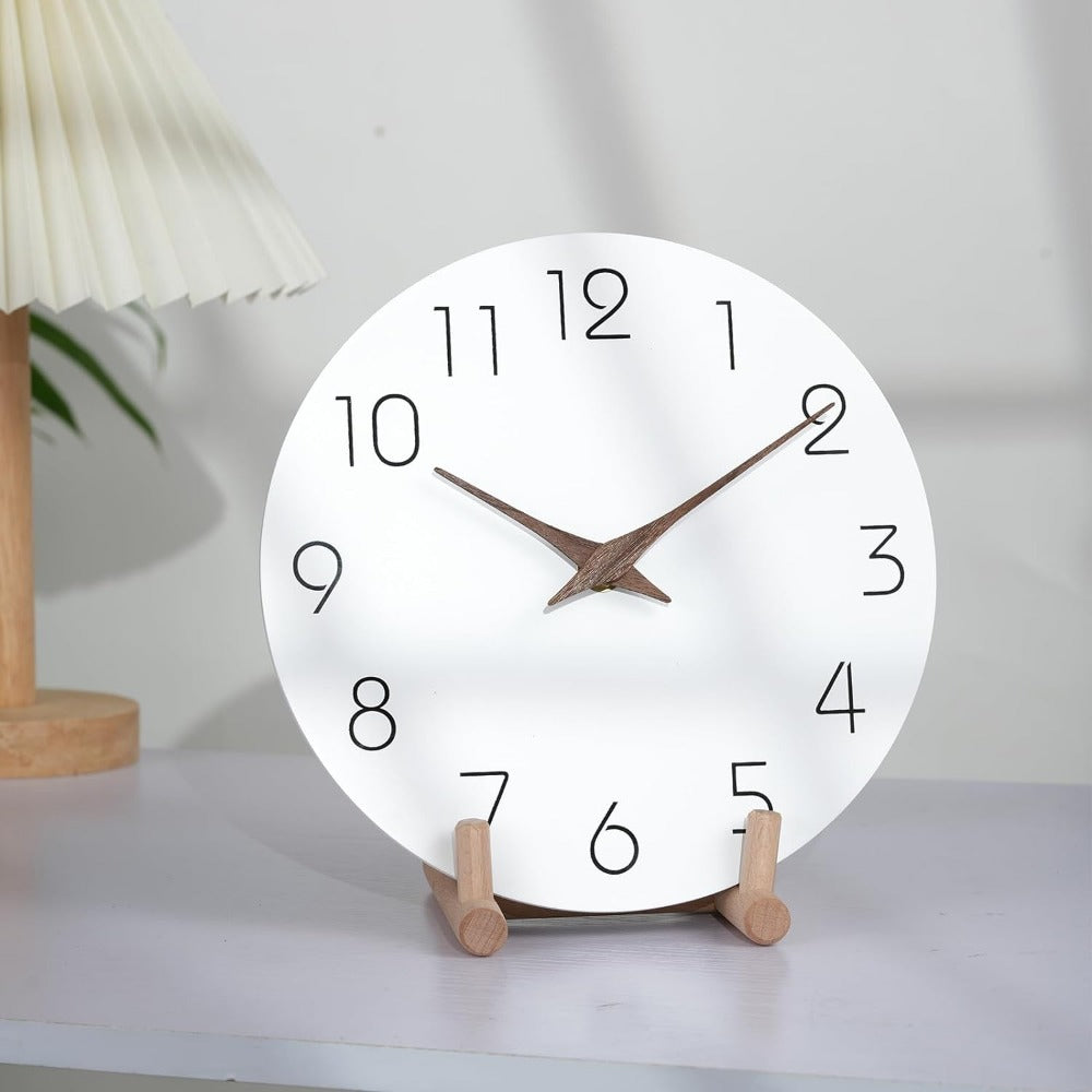 Horloge murale design en Bois Minimaliste