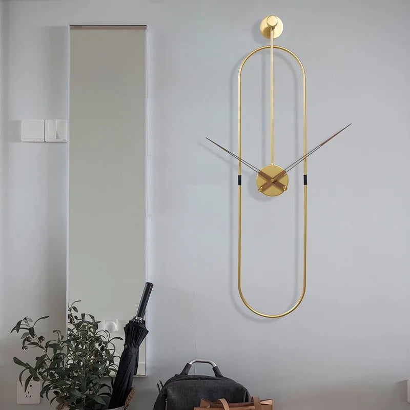 Grande Horloge Murale Décorative