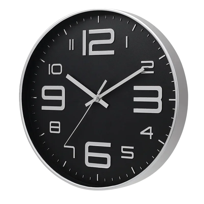 Horloge Murale Design Minimaliste et Silencieuse