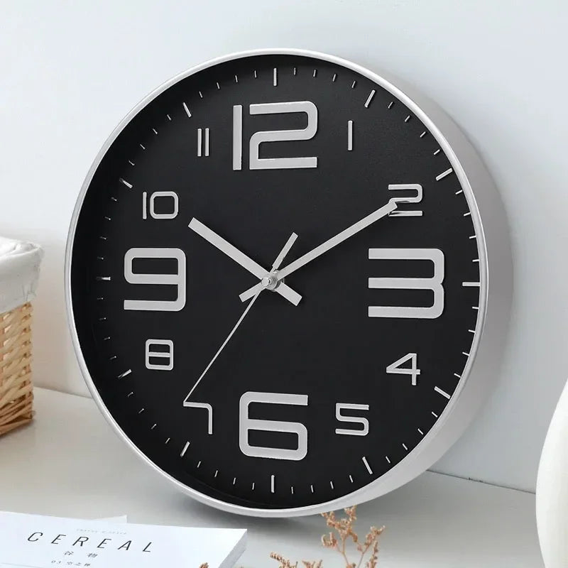 Horloge Murale Design Minimaliste et Silencieuse