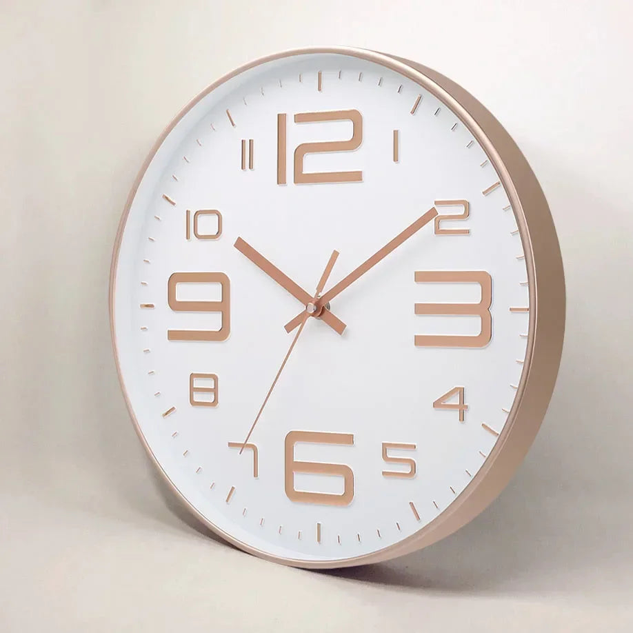 Horloge Murale Design Minimaliste et Silencieuse