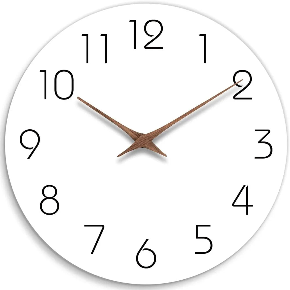 Horloge murale design en Bois Minimaliste