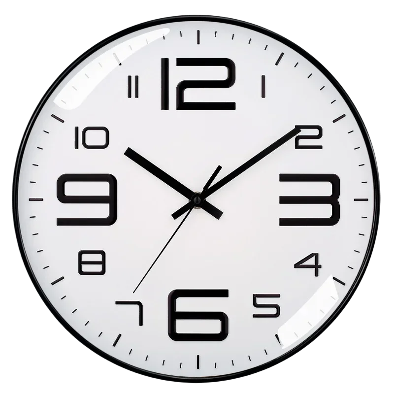 Horloge Murale Design Minimaliste et Silencieuse