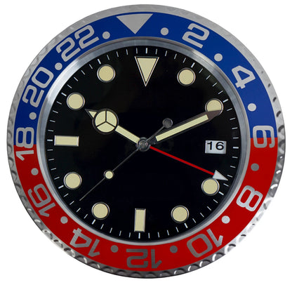 Grande Horloge Murale Design Européen – Design Luxe