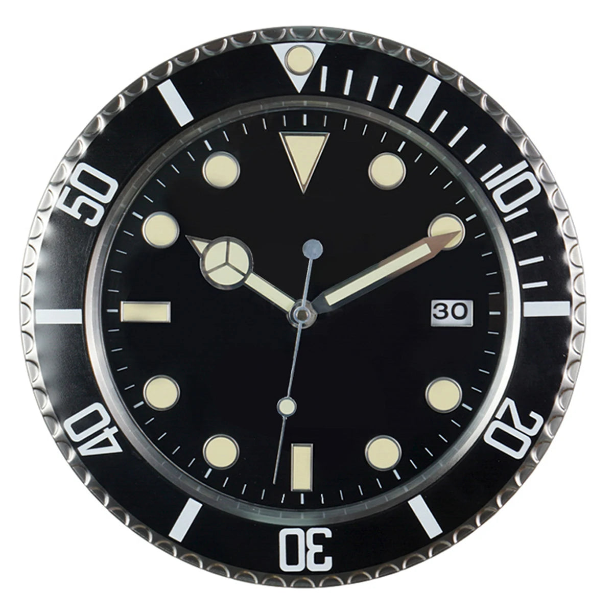 Grande Horloge Murale Design Européen – Design Luxe