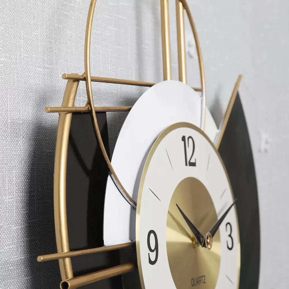 Grande Horloge Murale Design Nordique – Décoration Nordique
