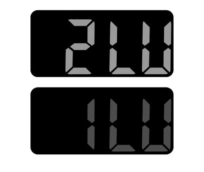 Horloge Murale Digitale LED Minimaliste – Silencieuse