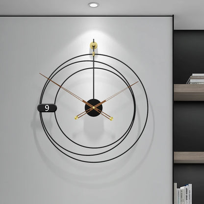 Grande Horloge Murale Design Nordique