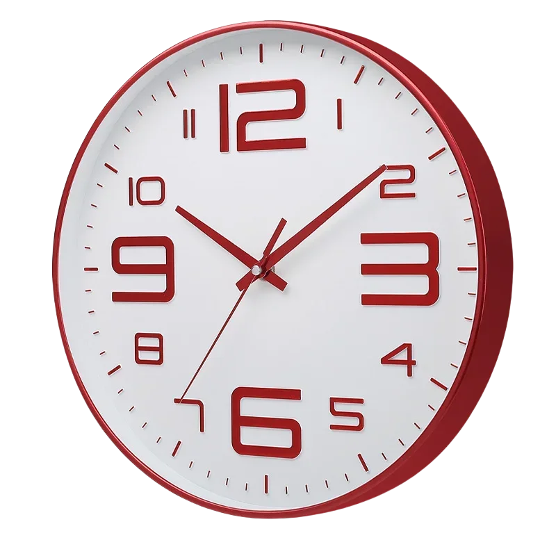 Horloge Murale Design Minimaliste et Silencieuse