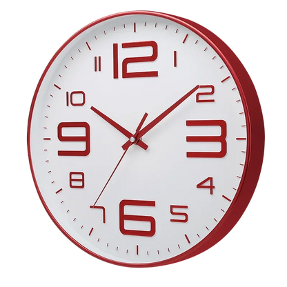 Horloge Murale Design Minimaliste et Silencieuse