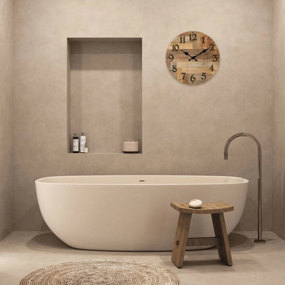 Horloge Murale en Bois Vintage