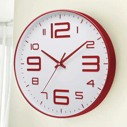 Horloge Murale Design Minimaliste et Silencieuse