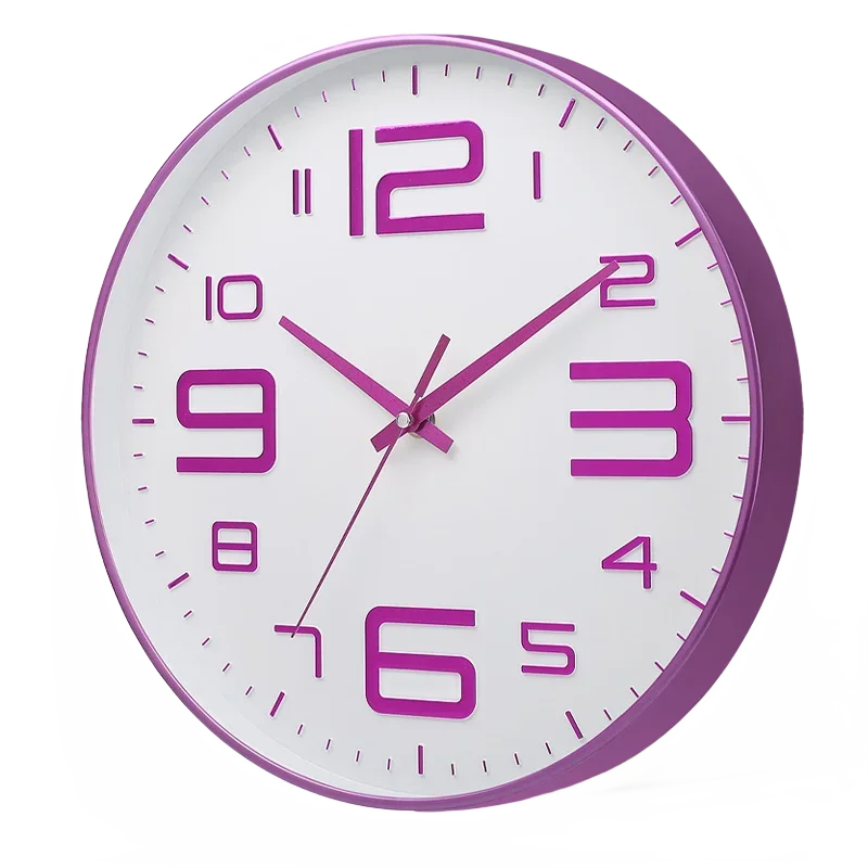 Horloge Murale Design Minimaliste et Silencieuse