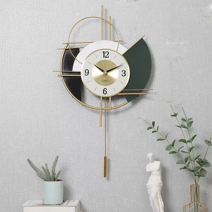 Grande Horloge Murale Design Nordique – Décoration  Luxe