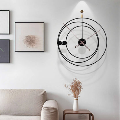 Grande Horloge Murale Design Nordique
