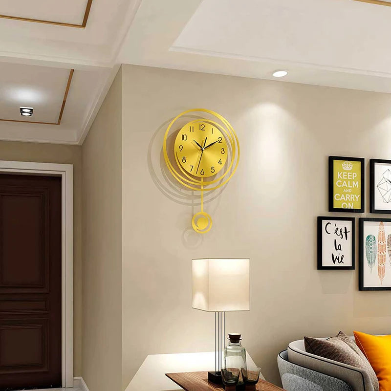 Horloge murale design type pendule