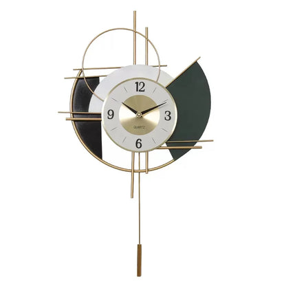 Grande Horloge Murale Design Nordique – Décoration  Luxe