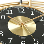 Grande Horloge Murale Design Nordique – Décoration Contemporaine