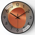 Horloge murale design transparente