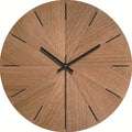Horloge murale en bois design