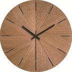 Horloge murale en bois design